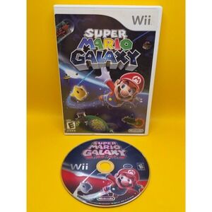 Super Mario Galaxy (Nintendo Wii, 2007) Tested & Works